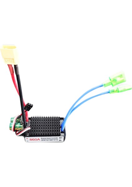 Su Geçirmez Fırça Esc Değiştirme 860A 12V-24V Rc Araç Aracı Için Yüksek Güç XT60