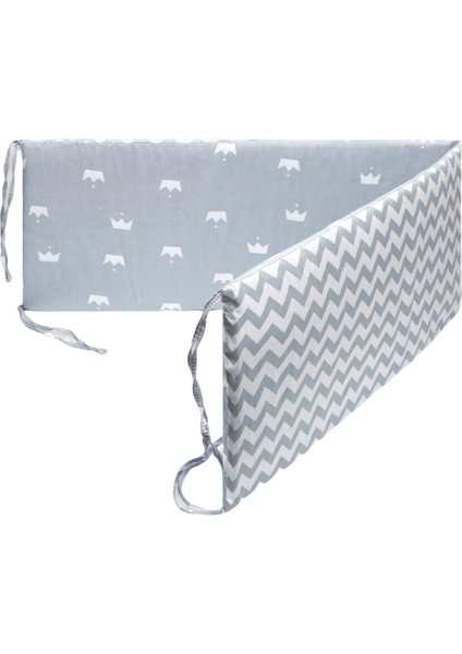 Yumuşak Bebek Yatağı Tampon Beşiğinde Yastık Etrafında Kızlar Kızlar Yürümeye Başlayan Çocuk Yeni Doğan Gri fiyatları