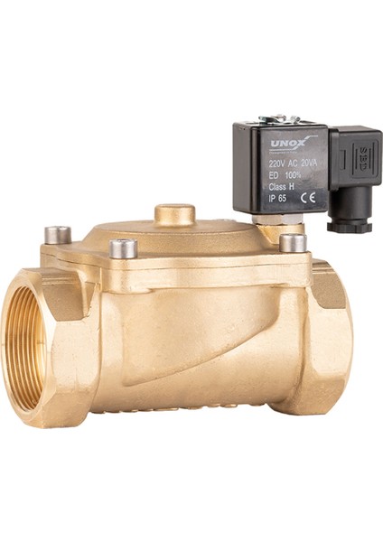 220V AC Buhar Normalde Kapalı Solenoid Valf (0,5-6 BAR)