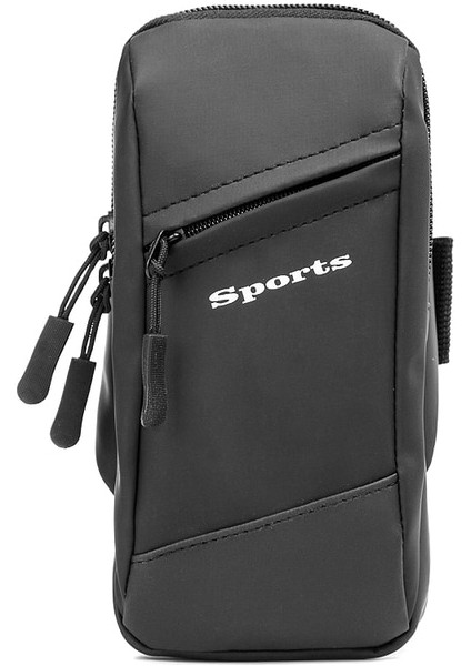 Çift Zipper Çalışan Spor Armband Telefonu Çantası Su Temiz