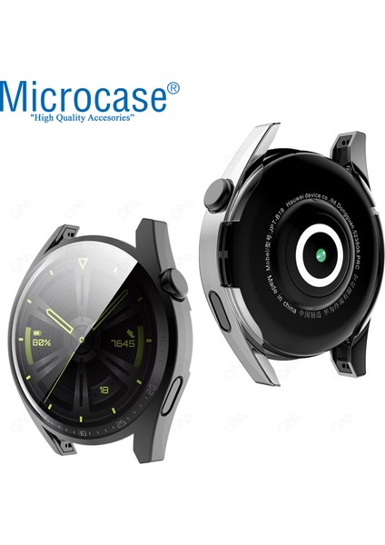 Huawei Watch Gt3 Pro 43 mm Önü Kapalı Tasarım Silikon Kılıf - AL3173 modelleri