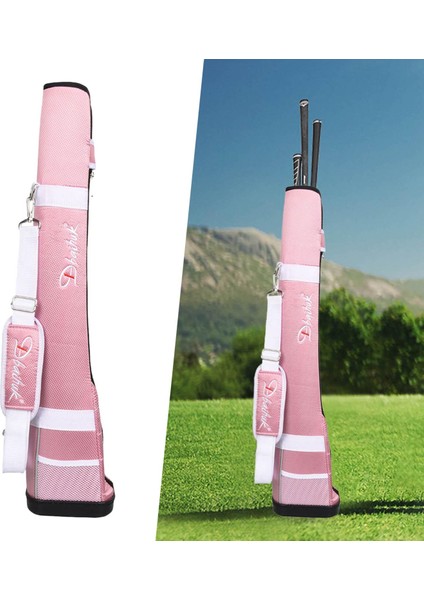 Golf Pazar Çantası Su Geçirmez Depolama Vaka Golf Kulübü Seyahat Çantası Gençler Gençler Pembe fırsatları