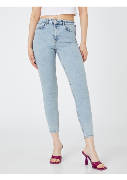 Dar Paça Kot Pantolon Dar Kesim Yüksek Bel Carmen Jean modelleri