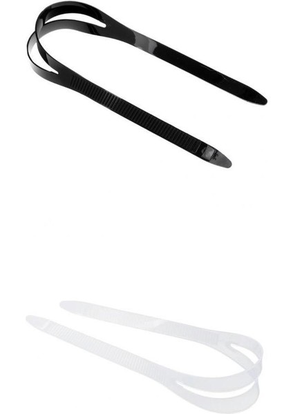 2 Parça Silikon Maske Kayış Bandı (Yurt Dışından)