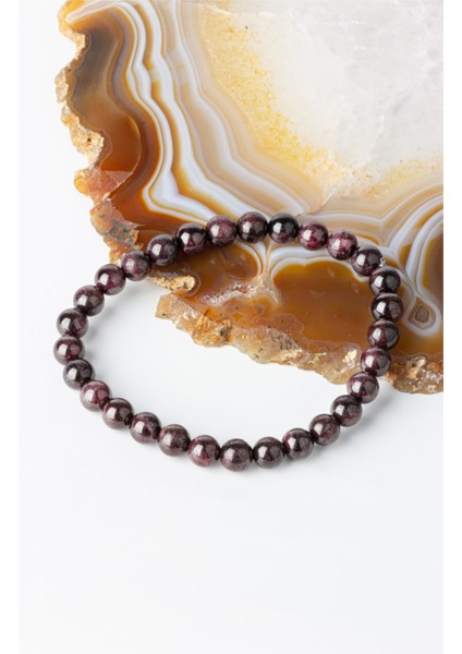 Granat (Lal) Küre Kesim 6 mm