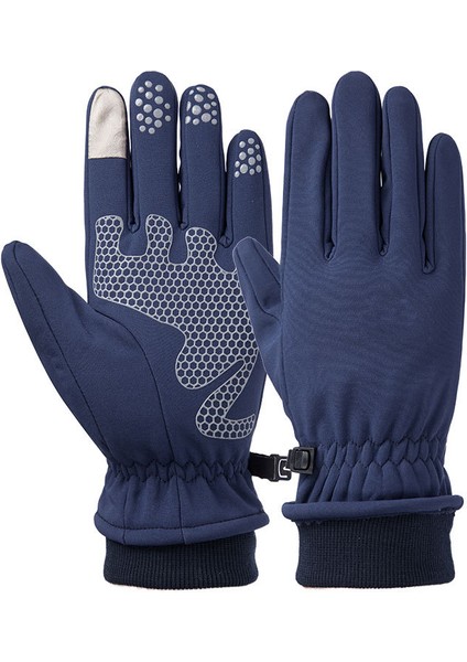 Kayak Eldivenleri Kış Su Geçirmez Tam Parmak Eldivenleri (Yurt Dışından)