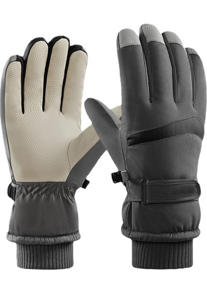 Kayak Eldivenleri Dokunmatik Ekran Sıcak Eldiven (Yurt Dışından)
