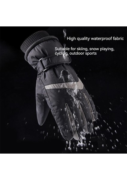 Kayak Eldivenleri Dokunmatik Ekran Sıcak Artı Kadife Kalınlaştırılmış Eldiven (Yurt Dışından) fiyatları