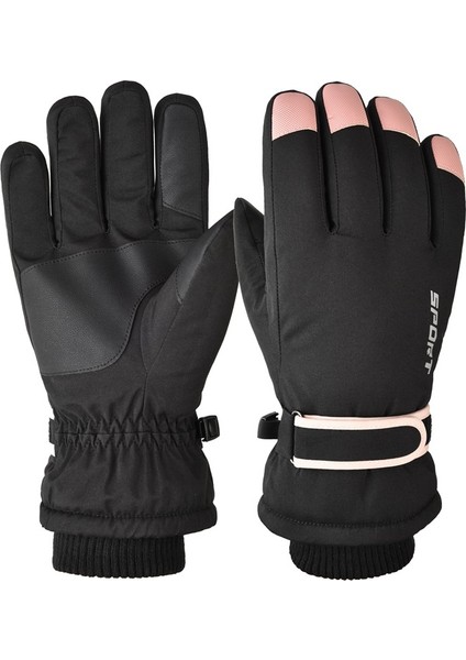 Rüzgar Su Geçirmez Dokunmatik Ekran Eldiven (Yurt Dışından)