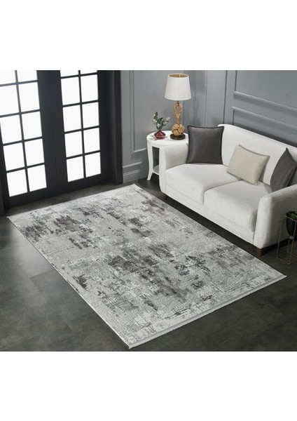 Yüksek Kalite Viera 11605 Gri Modern Salon Halısı Polllini Halı fiyatları
