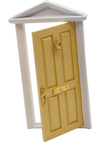 Minyatür Bebek Modeli Dekor 1:12 Bebek Evleri Için Ölçek Mutfak Diy Aksesuar Sarı (Yurt Dışından) fiyatları