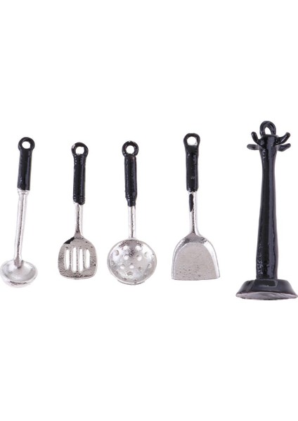 2x1: 12 Dollhouse Minyatür Mutfak Metal Pişirme Assesils Araçları Set 2 Pcs (Yurt Dışından) modelleri
