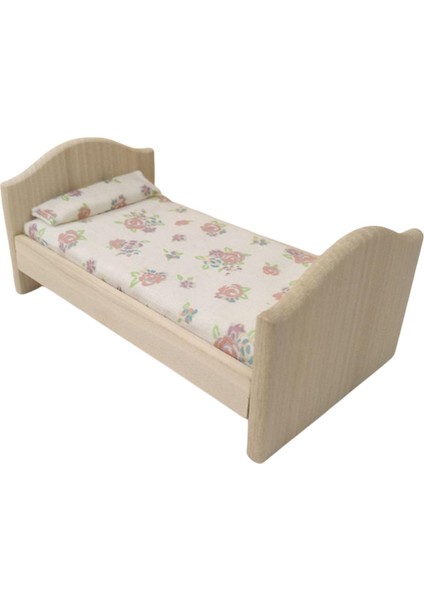 Dollhouse Minyatür Yatak 1/12 Tek Yataklı Model 3 Pcs (Yurt Dışından)