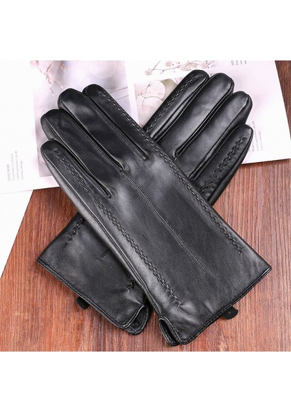 Kadın Kadife Sıcak ve Soğuk Geçirmez Dokunmatik Ekran Eldivenleri (Yurt Dışından) fiyatları