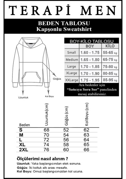 Erkek Antrasit Önü Smiley Baskılı Kapüşonlu Sweatshirt 22K-5200322-4