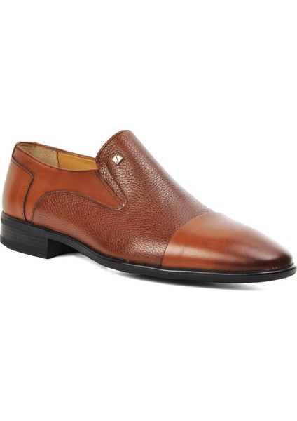 2809 Taba Deri Erkek Klasik Ayakkabı