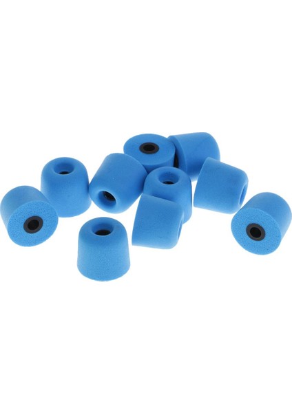 10X 4,5mm Bellek Köpük Kulaklık - Mavi (Yurt Dışından)