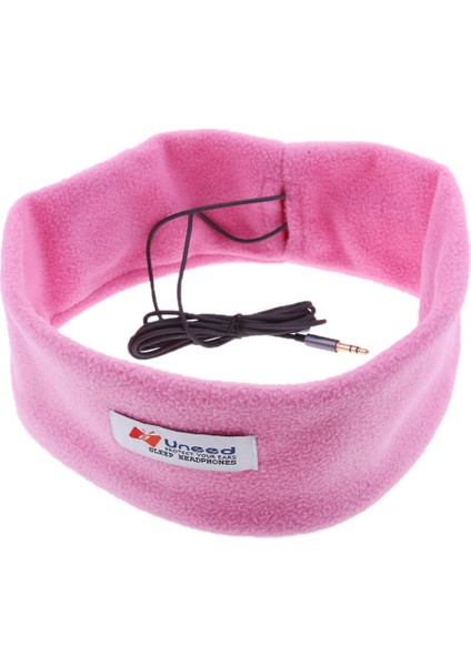 3.5mm Kablolu Kulaklık Uyku Gözlüğü - Pembe (Yurt Dışından)