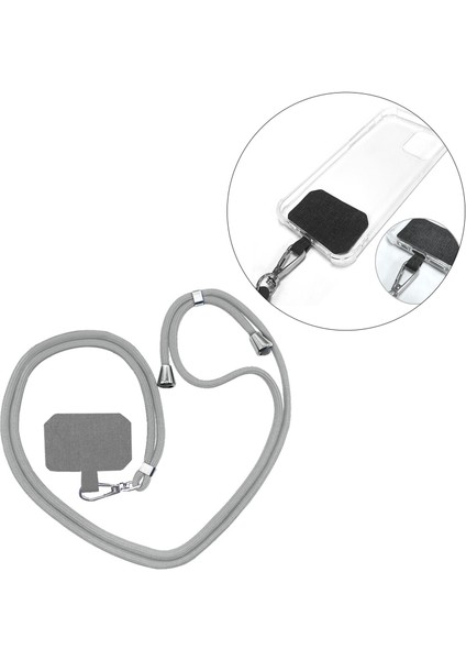 Ayarlanabilir Akıllı Telefon Kordonu - Gri (Yurt Dışından) modelleri