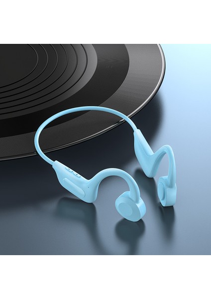 Bluetooth Kulaklık Boyun Bandı - Mavi (Yurt Dışından)