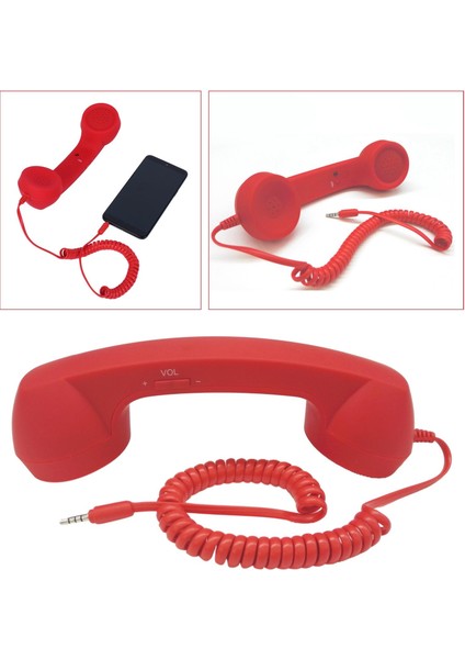 Cep Telefon Ahizesi 3.5mm - Kırmızı (Yurt Dışından)