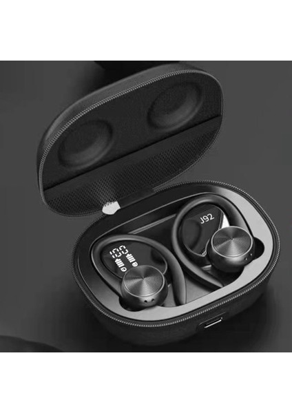 Bluetooth 5.0 Kablosuz Kulaklık - Siyah (Yurt Dışından)