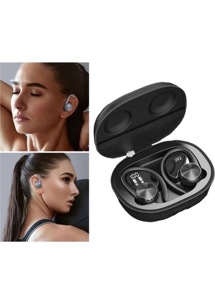 Bluetooth 5.0 Kablosuz Kulaklık - Siyah (Yurt Dışından)