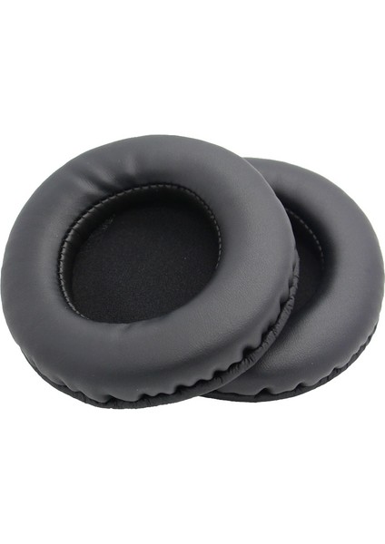 90MM Yuvarlak Kulak Pedleri - Siyah (Yurt Dışından)