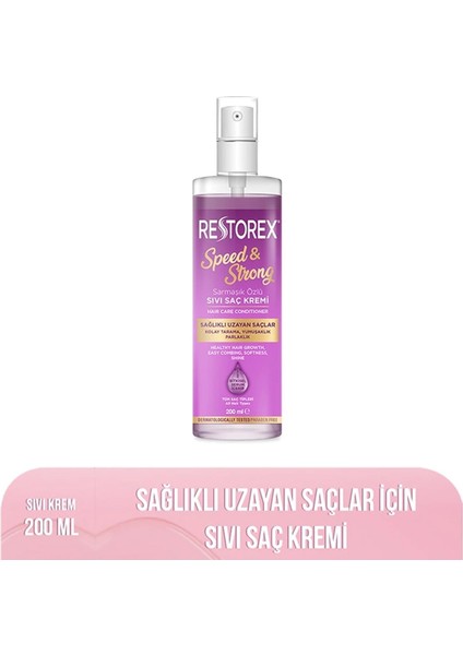 Sağlıklı Uzama Etkili Sıvı Saç Kremi 200 Ml+Bioblas Argan Yağlı Sıvı Saç Kremi 200 Ml