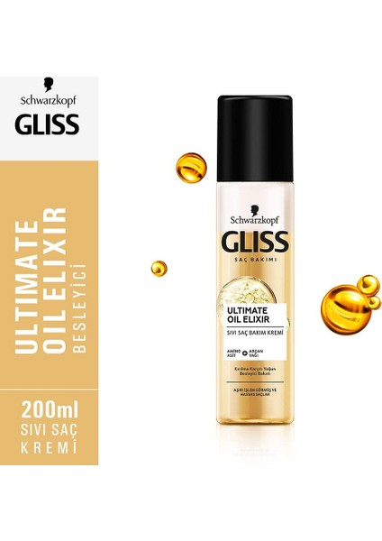 Schwarzkopf Ultimate Oil Elixir Sivi Saç Kremi 200 ml 1 Paket fiyatları