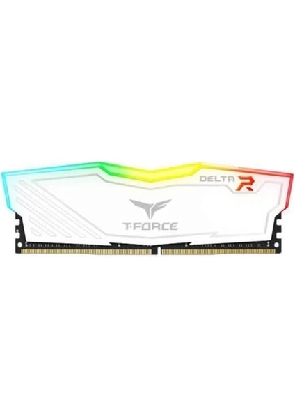 Group 8gb Ddr4 3600MHZ Masa Üstü Gamming Ram Team T-Force Delta Rgb White TF4D48G3600HC18J01 M68D0329J390-002000G fiyatları