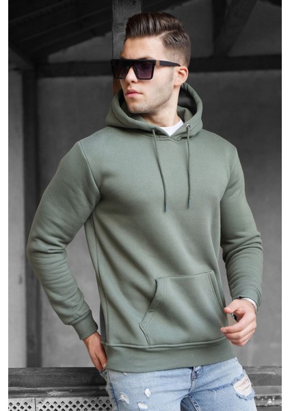 Haki Erkek Sweatshirt 5339