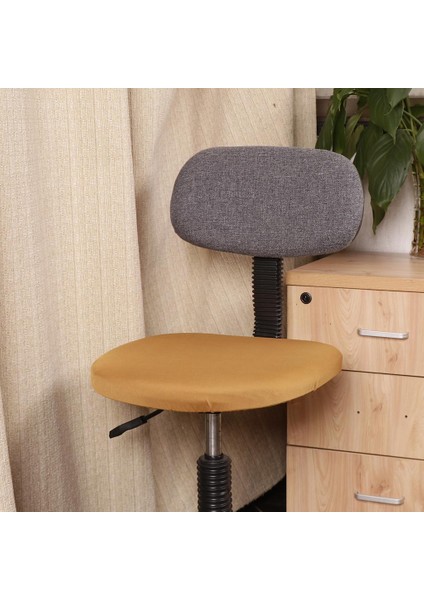 Elastik Streç Yemek Sandalyesi Kapak Koltuğu Koltuk 35-50CM Haki(Yurt Dışından) fırsatları
