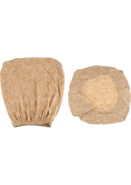 Ofis Bilgisayar Masa Sandalye Kapağı Evrensel Dönme Koltuk Kapağı Bej fiyatları