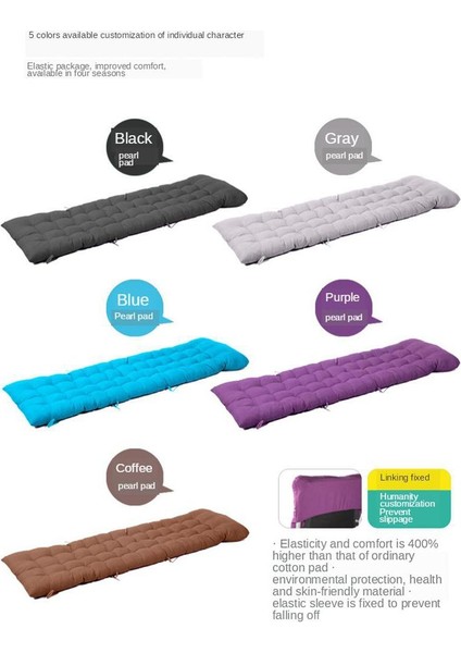 Ev Ofis Sandalyesi Backrest Pad Seat Yastık Yatık Uzun Yastık Siyah(Yurt Dışından) fırsatları