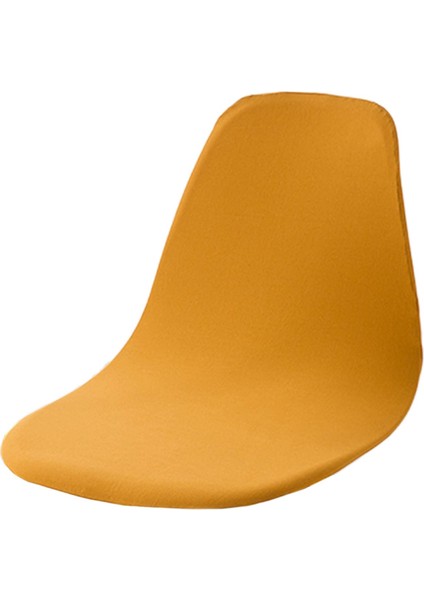 Esnek Kolsuz Kabuk Sandalye Koltuk Kapağı Konferansları Slipcover Sarı