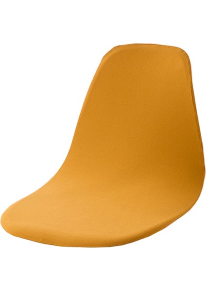 Esnek Kolsuz Kabuk Sandalye Koltuk Kapağı Konferansları Slipcover Sarı
