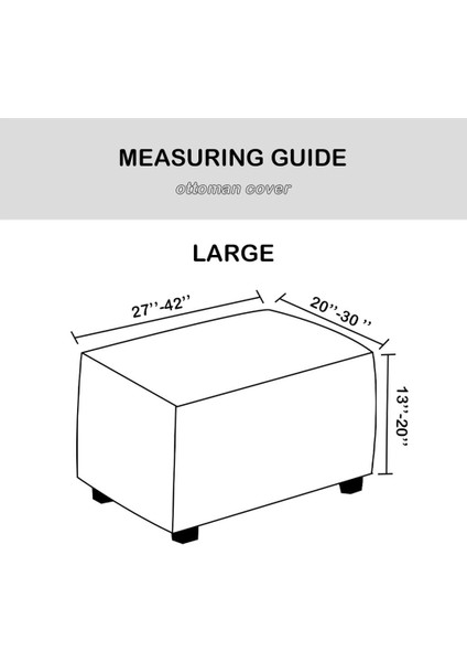 Modern Yumuşak Footting Slipcover Toz Geçirmez Ev Dekor Rahat Derin Gri fırsatları