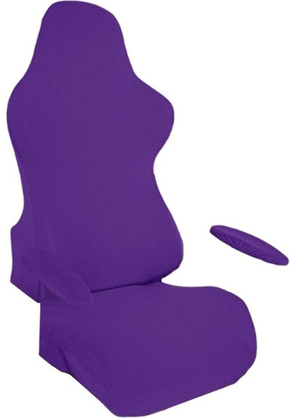 Esnek Oyun Sandalyesi Slipcovers Toz Geçirmez Katı Yıkanabilir Bilgisayar Sandalyesi Karanlık