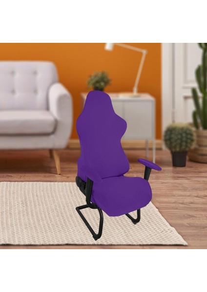 Esnek Oyun Sandalyesi Slipcovers Toz Geçirmez Katı Yıkanabilir Bilgisayar Sandalyesi Karanlık fırsatları