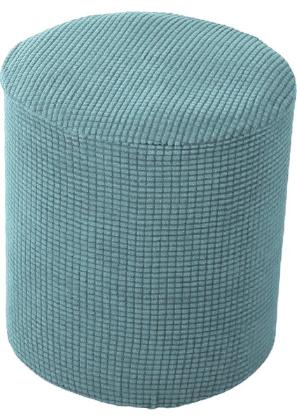 Yuvarlak Osmanlı Kapakları Ayak Dinlenme Slipcover Elastik Alt Gri modelleri