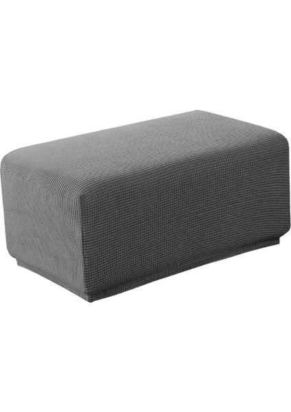 Ayak Fırtınası Dikdörtgen Çıkarılabilir Osmanlı Slipcovers Pouf Protector Gri Xl modelleri