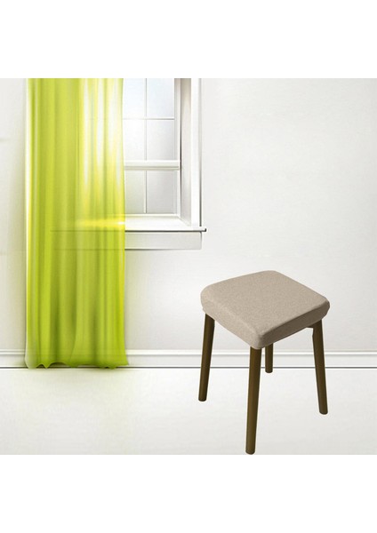Elastik Polyester Dışkı Slipcover Kaymaz Kapak