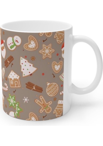 Noel Yılbaşı Renkli Figürlü Merry Christmas Kupa Bardak Mug modelleri