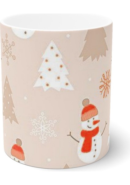 Noel Yılbaşı Kardan Adam Snowman Merry Christmas Kupa Bardak Mug