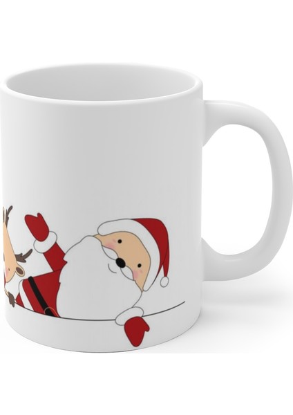 Noel Yılbaşı Hayvanlar Merry Christmas Kupa Mug modelleri
