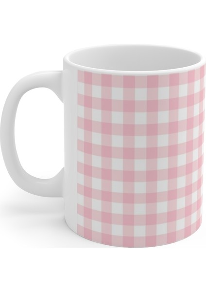 Pembe Pötikareli Mug Kupa