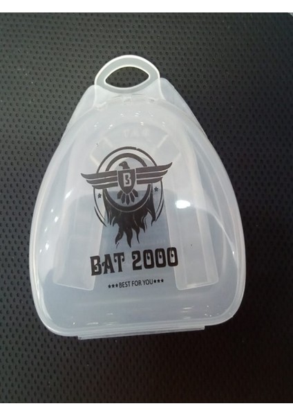 Bat 2000 BAT2000 Şeffaf Antibakteriyel Profesyonel Kutulu Boks Dişliği , Sporcu Dişliği ,ağızlığı,mouthguard