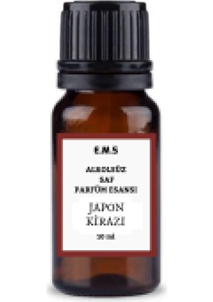 JAPON KİRAZI Parfüm Esansı Saf Alkolsüz 10 ml.(EVDE KENDİ PARFÜMÜNÜZÜ YAPIN)