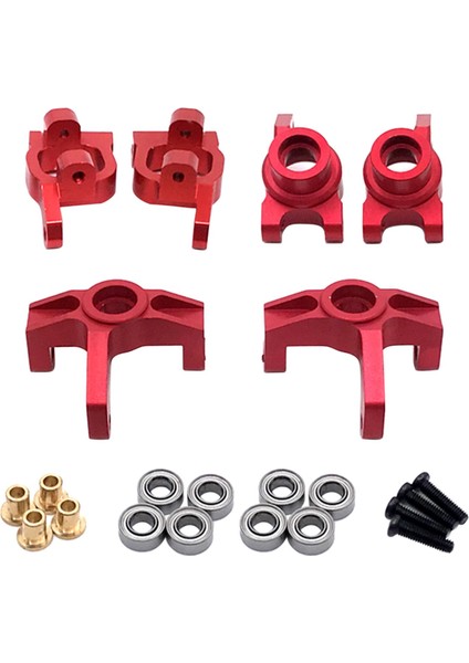 Wltoys Direksiyon Hub Taşıyıcı Kitleri 144010 144001 144002 112 114 Rc Araba Kırmızı (Yurt Dışından) fiyatları